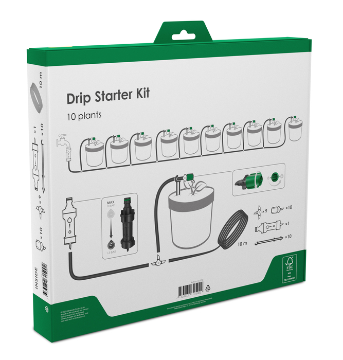 Startkit droppbevattning - Dropp (10 växter) - Bild 4